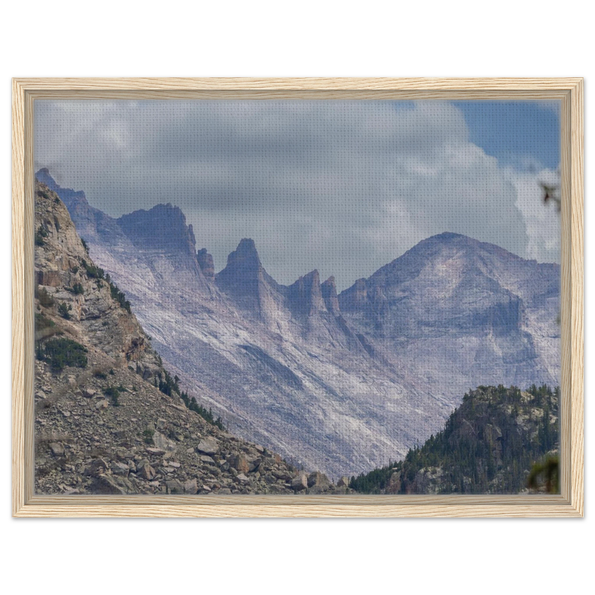 Infrared Redwoods — Dawn Sentinel — framed or canvas wall art preview