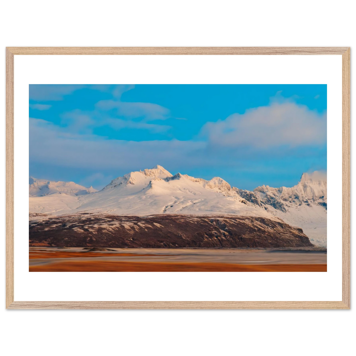 Summit of Hvannadalshnúkur: A Monument of Ice and Fire — framed or canvas wall art preview