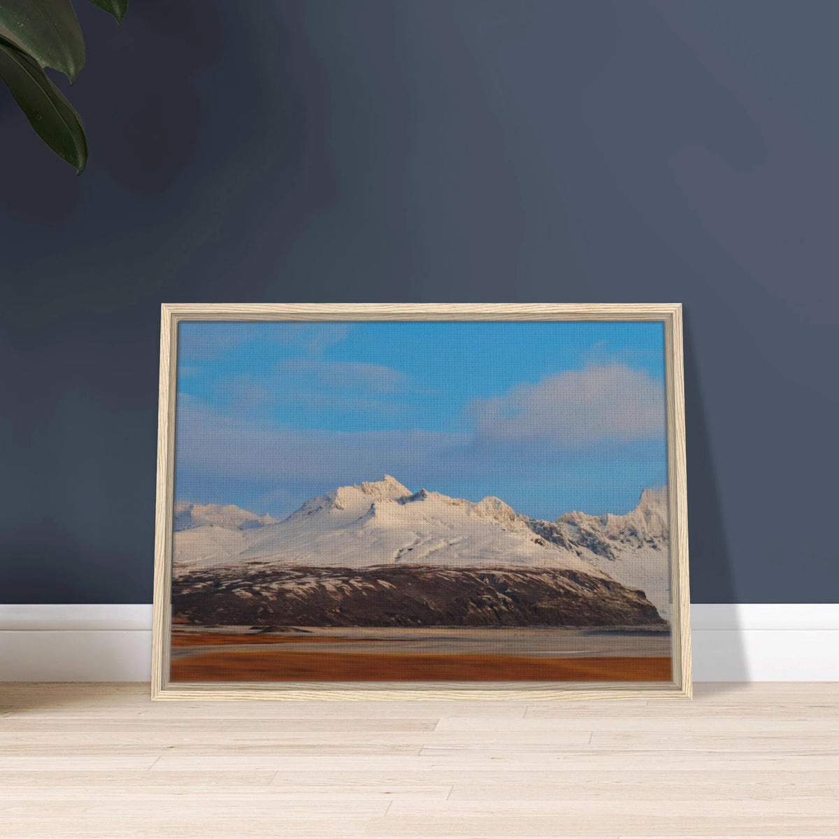 Summit of Hvannadalshnúkur: A Monument of Ice and Fire — framed or canvas wall art preview