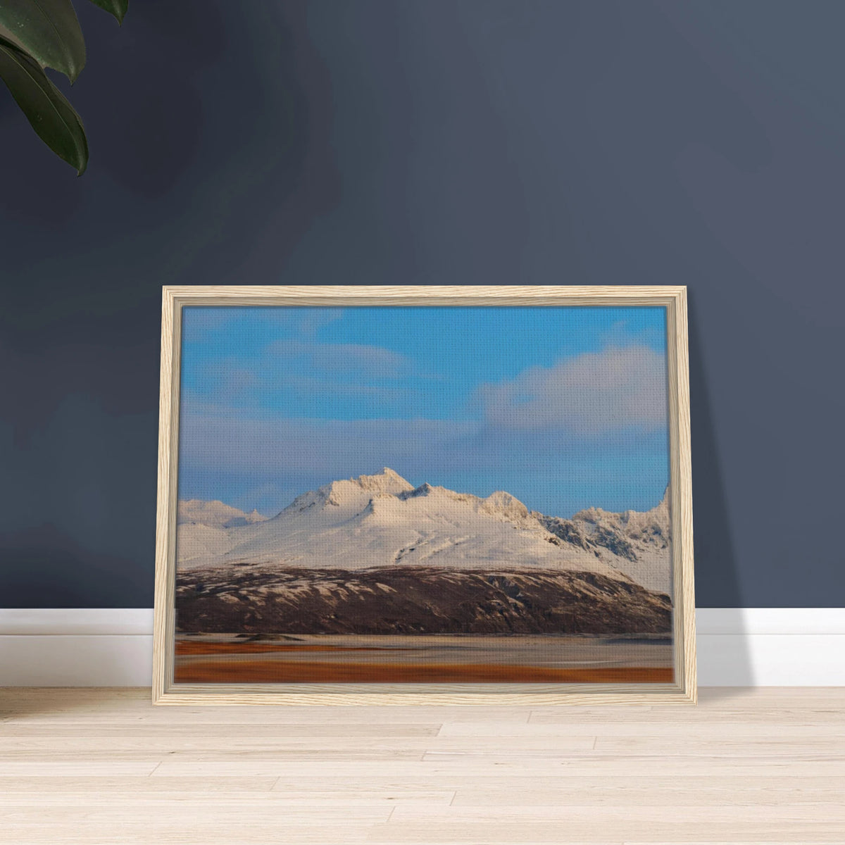 Summit of Hvannadalshnúkur: A Monument of Ice and Fire — framed or canvas wall art preview