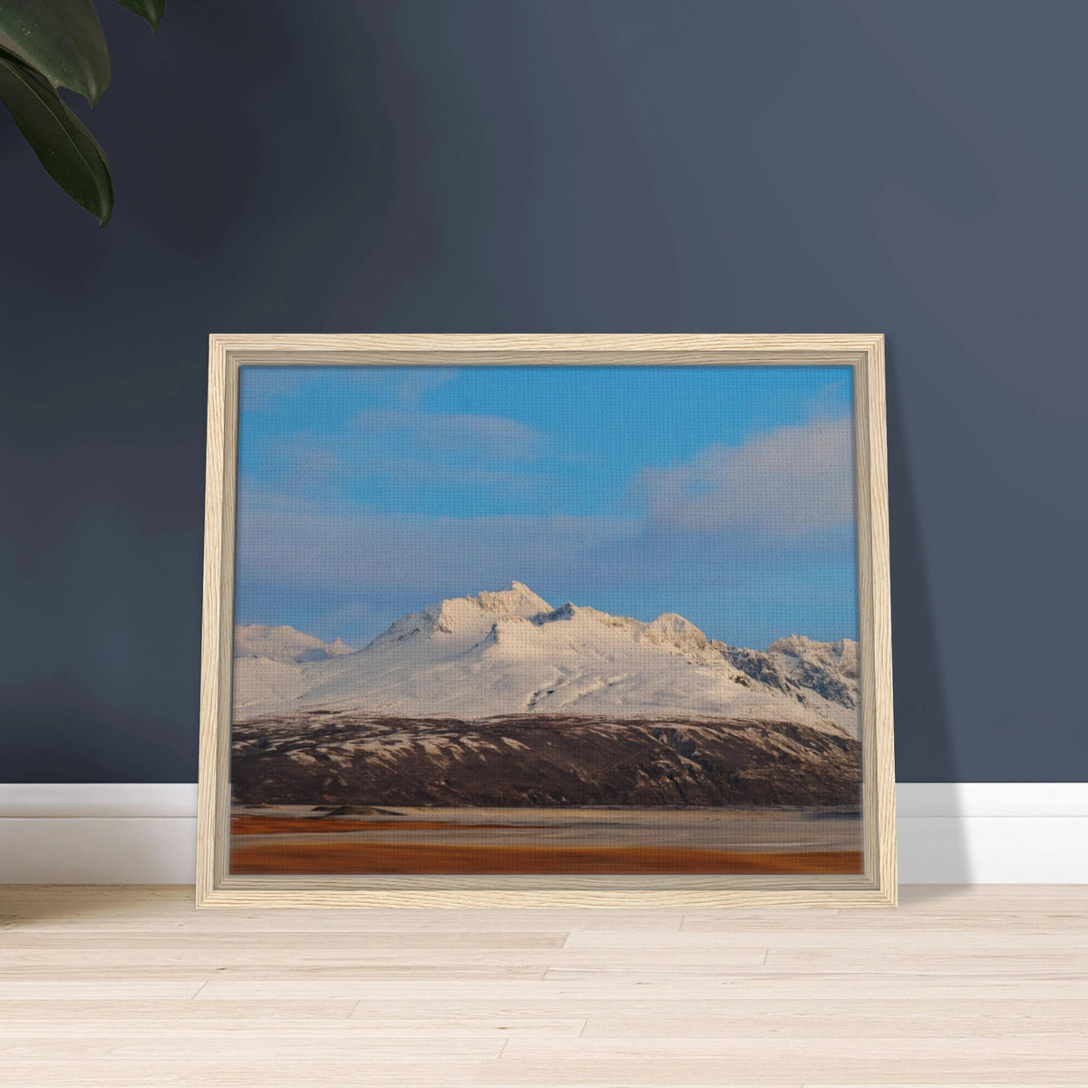 Summit of Hvannadalshnúkur: A Monument of Ice and Fire — framed or canvas wall art preview
