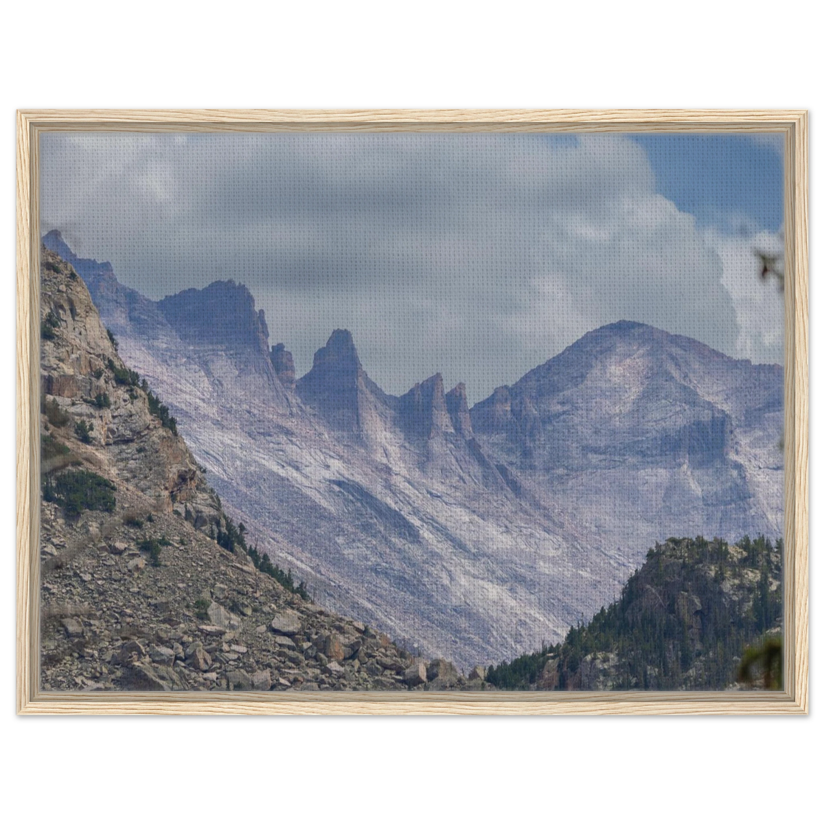 Infrared Redwoods — Dawn Sentinel — framed or canvas wall art preview