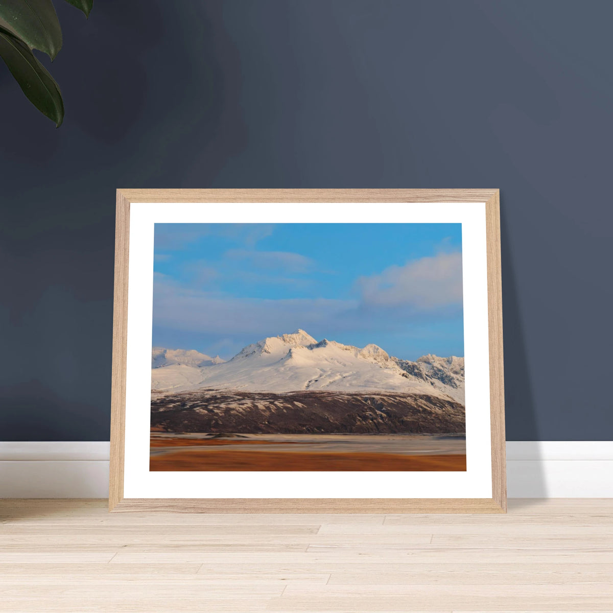 Summit of Hvannadalshnúkur: A Monument of Ice and Fire — framed or canvas wall art preview