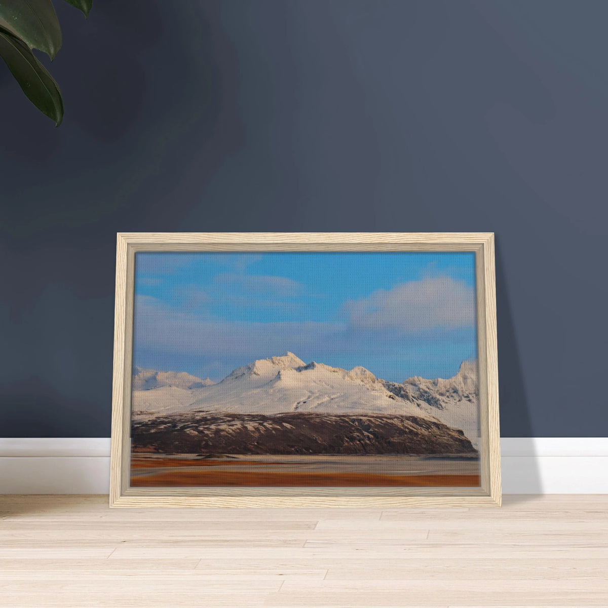 Summit of Hvannadalshnúkur: A Monument of Ice and Fire — framed or canvas wall art preview