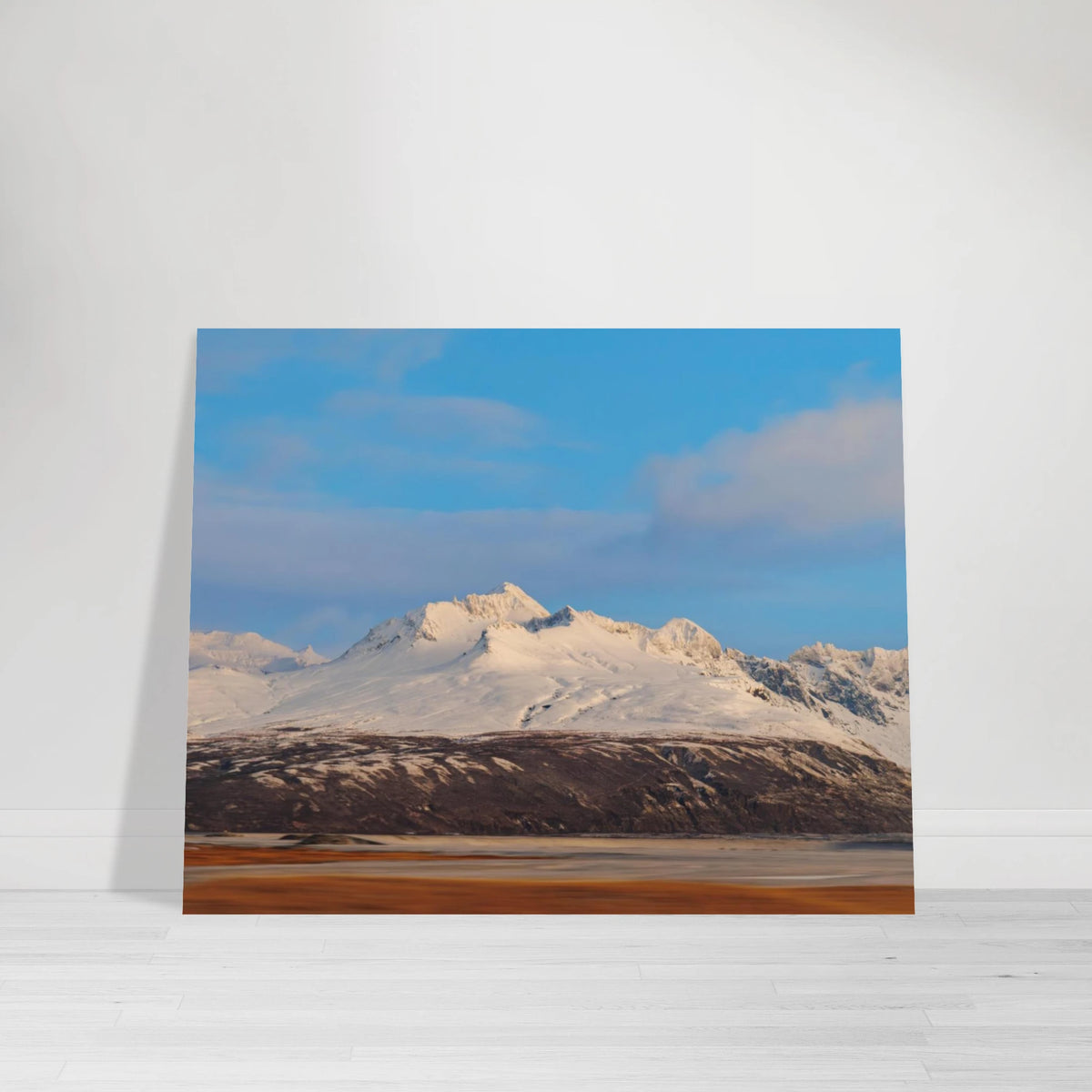 Summit of Hvannadalshnúkur: A Monument of Ice and Fire — framed or canvas wall art preview