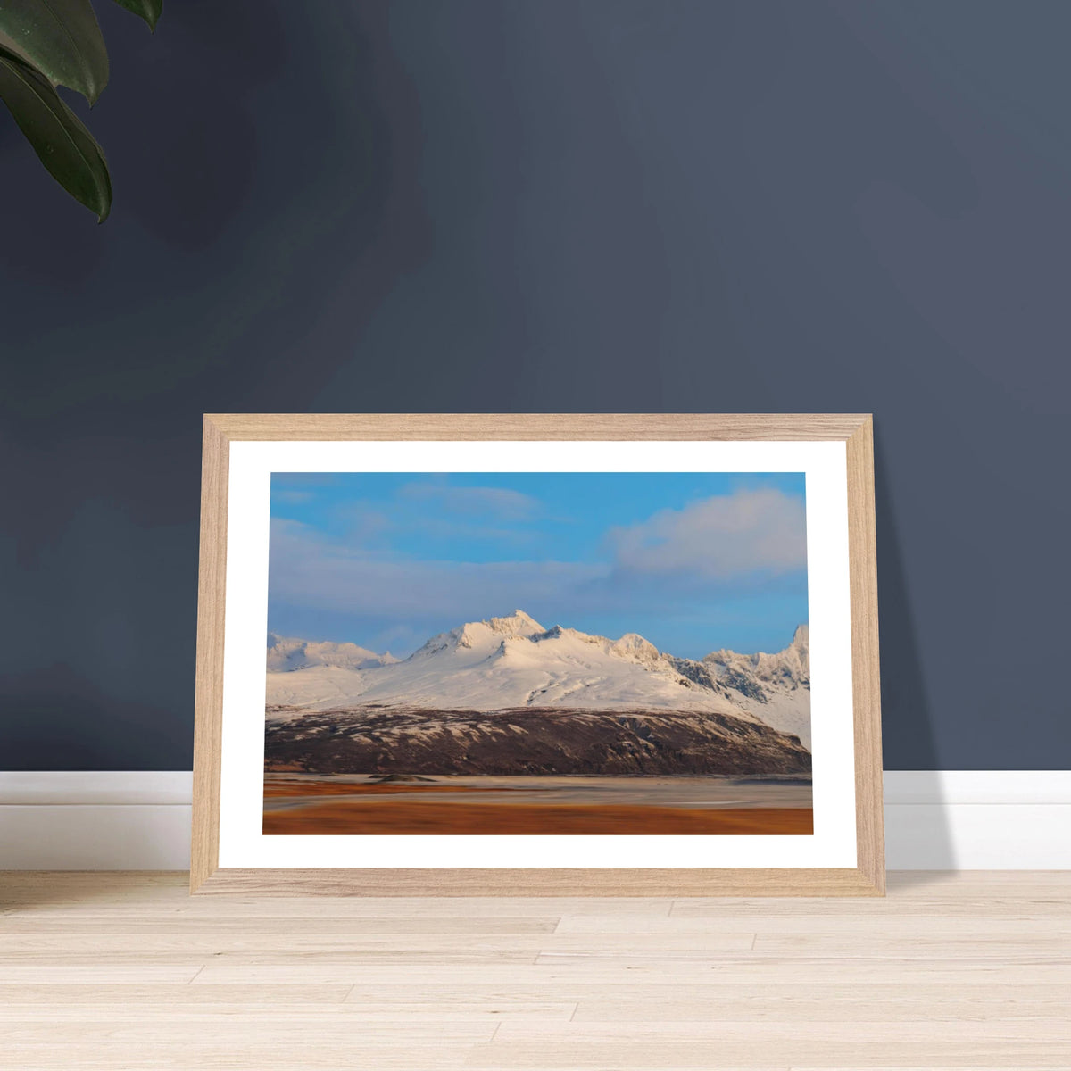 Summit of Hvannadalshnúkur: A Monument of Ice and Fire — framed or canvas wall art preview