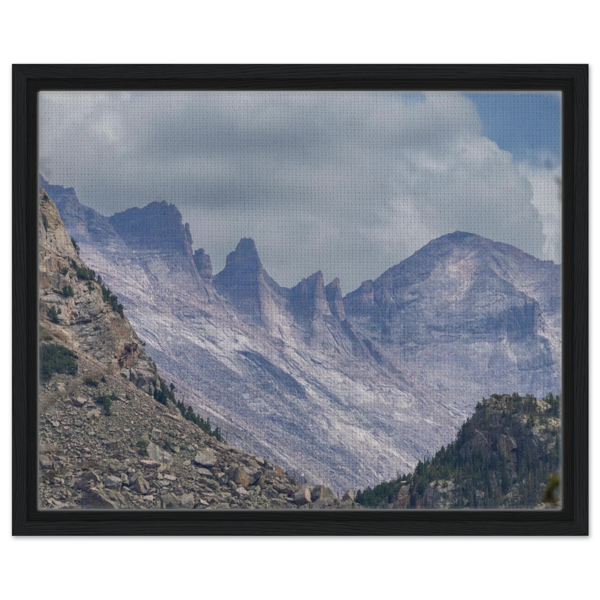 Infrared Redwoods — Dawn Sentinel — framed or canvas wall art preview