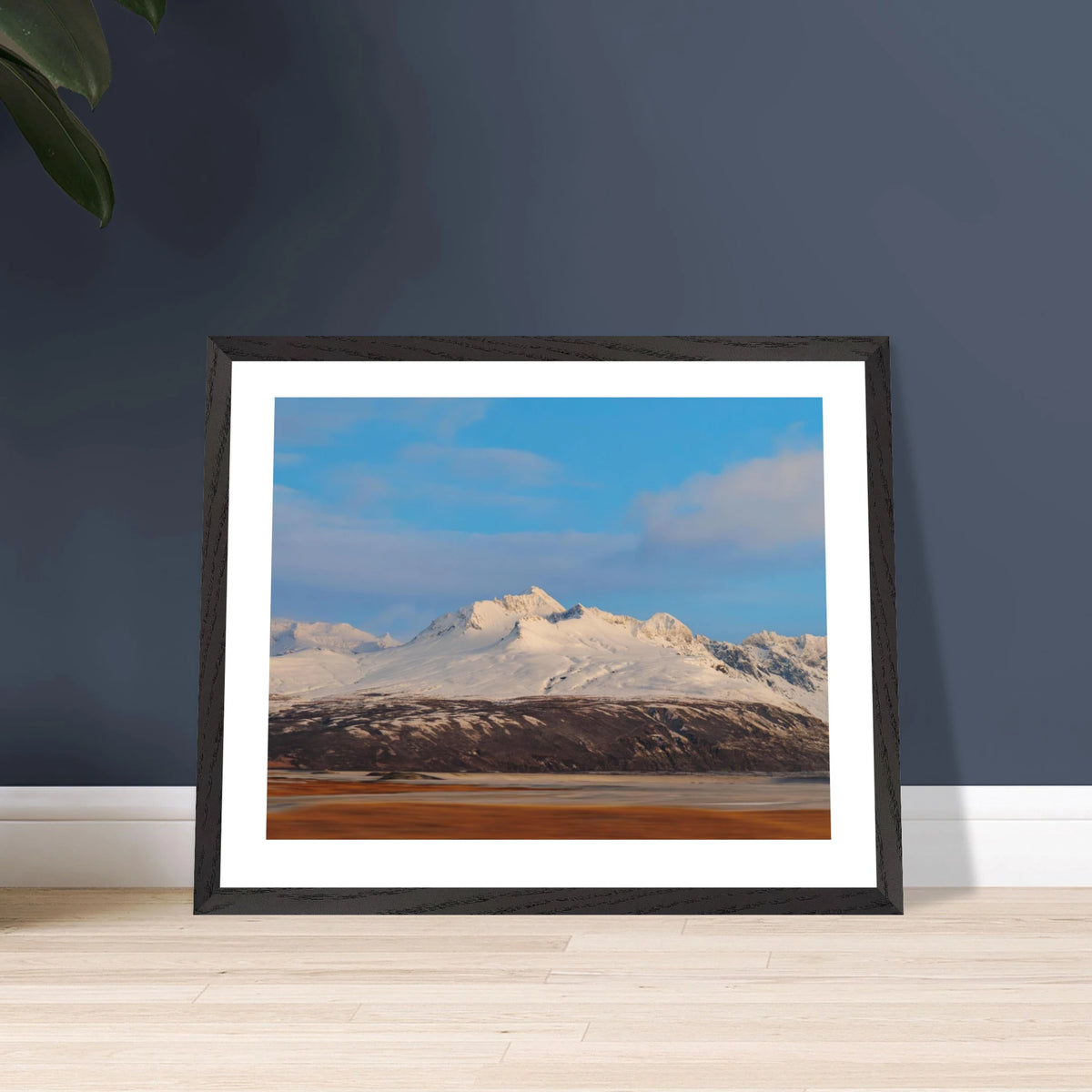 Summit of Hvannadalshnúkur: A Monument of Ice and Fire — framed or canvas wall art preview