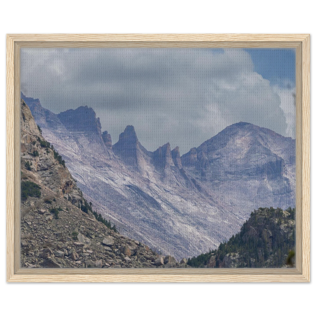 Infrared Redwoods — Dawn Sentinel — framed or canvas wall art preview