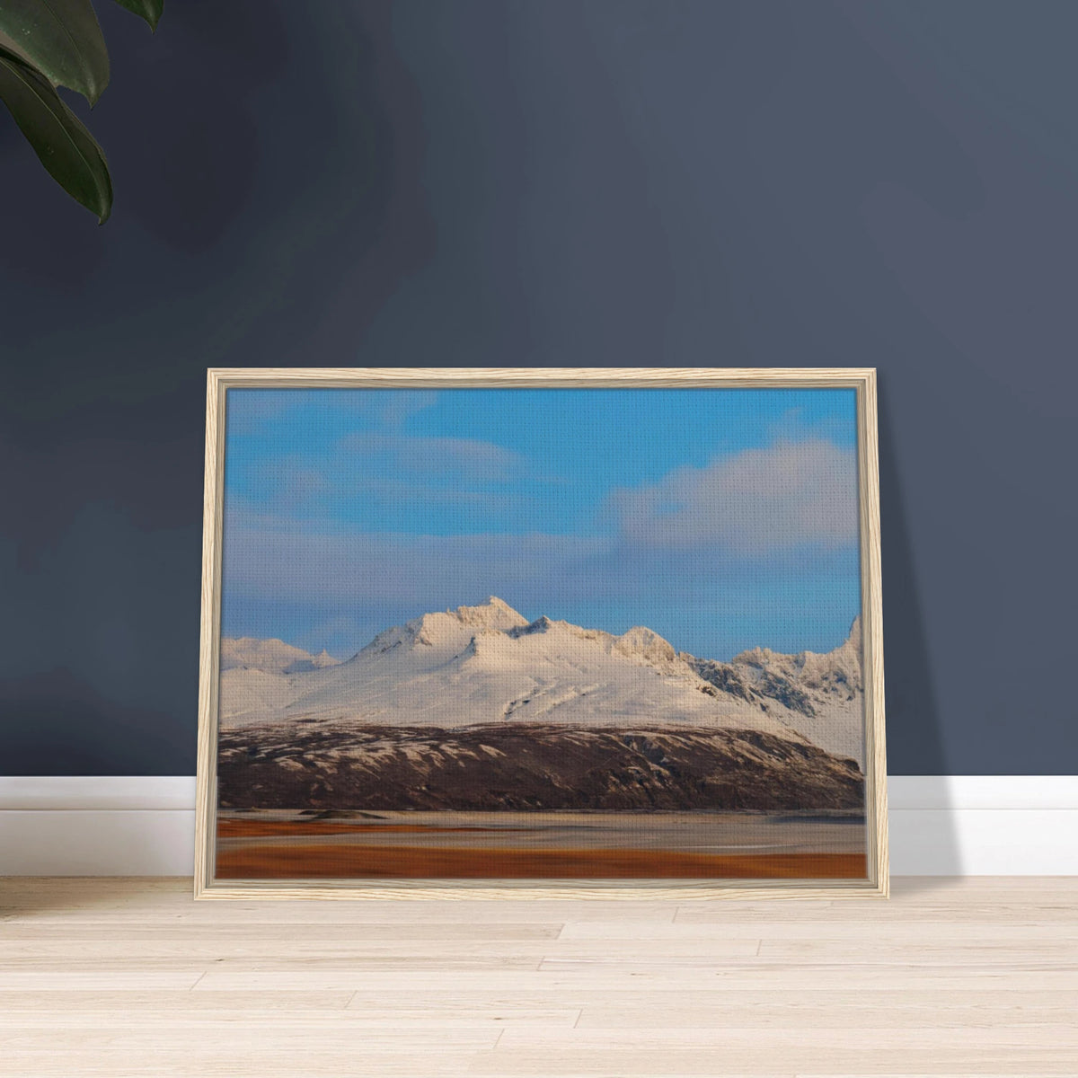 Summit of Hvannadalshnúkur: A Monument of Ice and Fire — framed or canvas wall art preview
