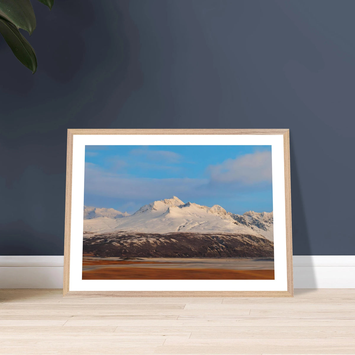 Summit of Hvannadalshnúkur: A Monument of Ice and Fire — framed or canvas wall art preview